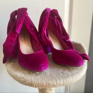 ~ pink ballerina inspired heels ~